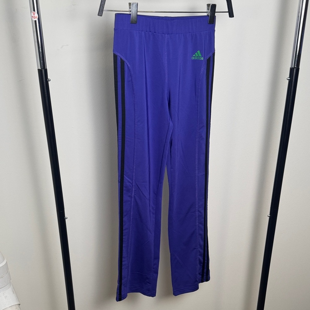 Adidas Girl's Purple Athletic Climate Pants Size Medium 10/12